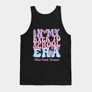 In My Back To School Era Fourth 3rd Grade Gift For Boys Girls Kids Tank Top